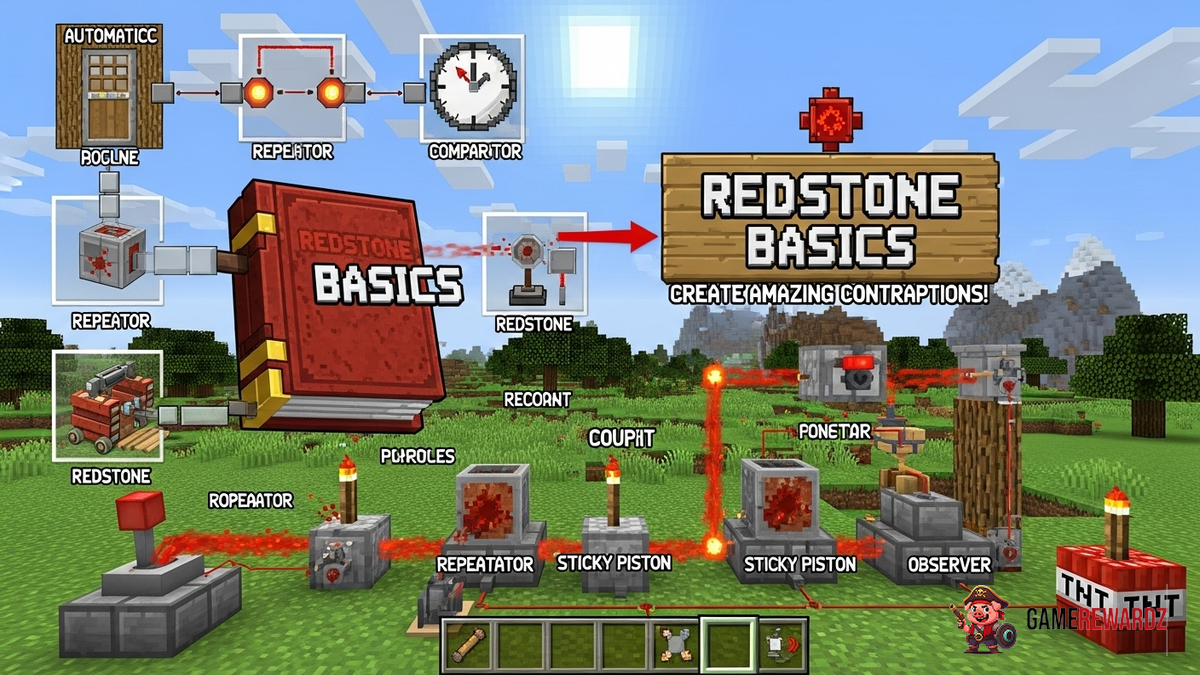 Minecraft: Redstone Basics – Create Amazing Contraptions!
